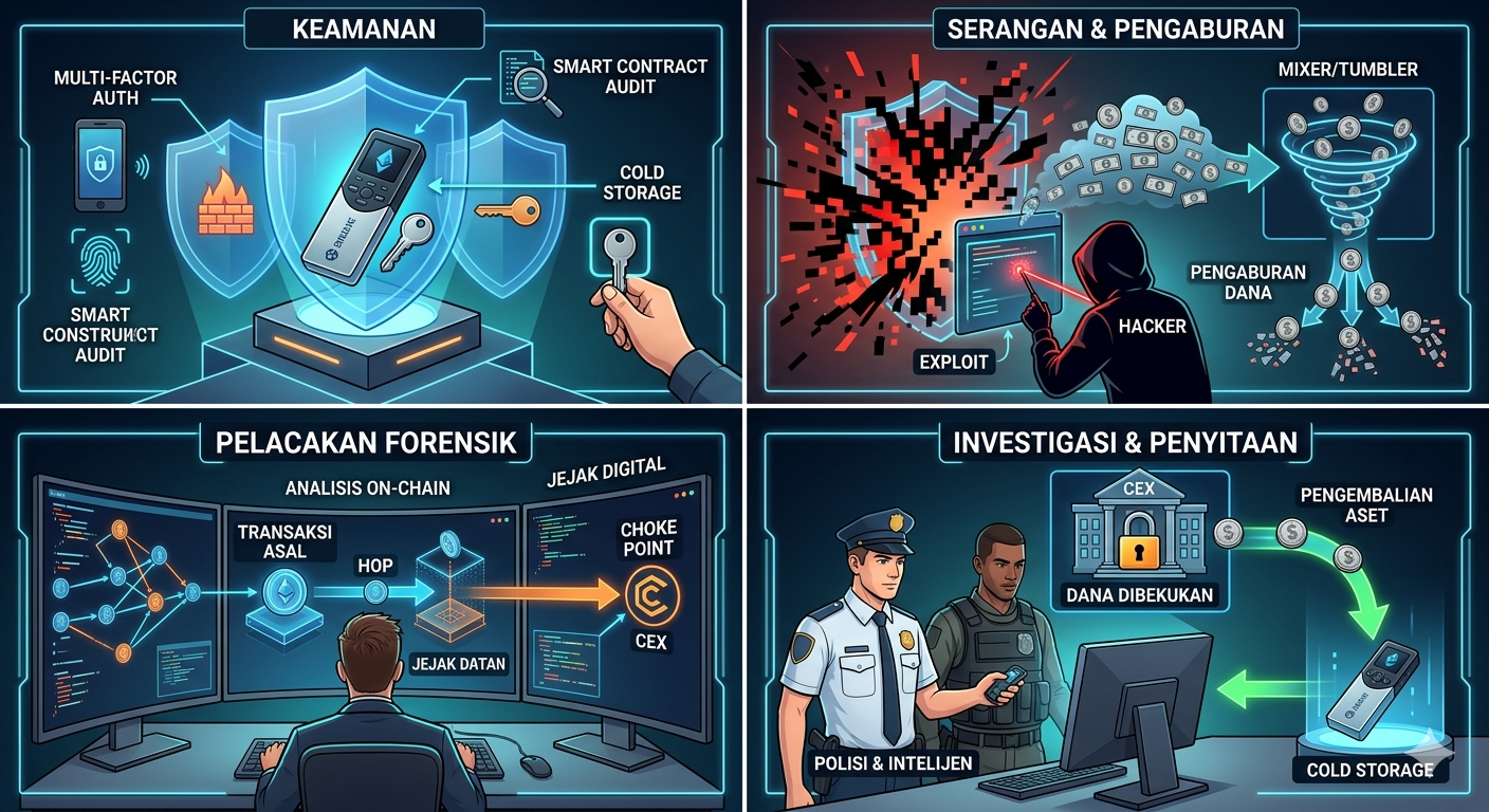 Keamanan & Investigasi Kripto